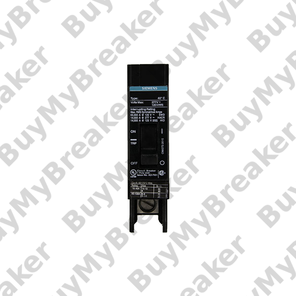 WARRANTY 1 Pole 30 Amp 277 VOLT Circuit Breaker Siemens BQD130 