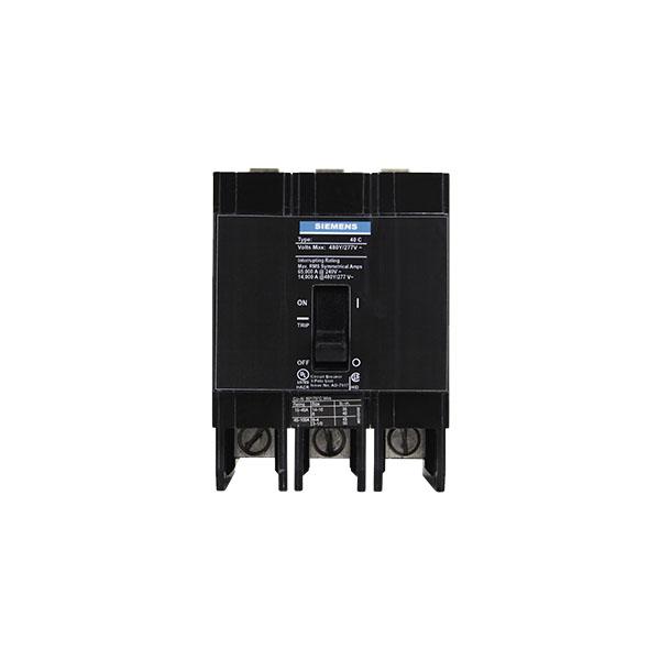 Siemens BQD340 3 Pole 40 Amp 480v Circuit Breaker for sale online 