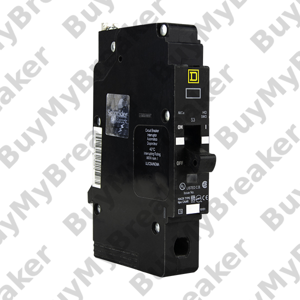 USED Square D EGB14015 Circuit Breaker 15 Amps 277VAC 1 Pole 