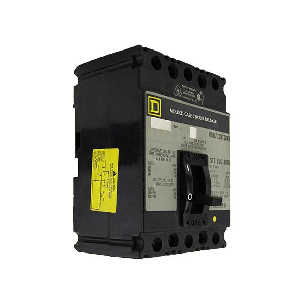 Square D Power Pact 3 Pole 35 Amp HJ 060 Circuit Breaker HJA36035 #A232 