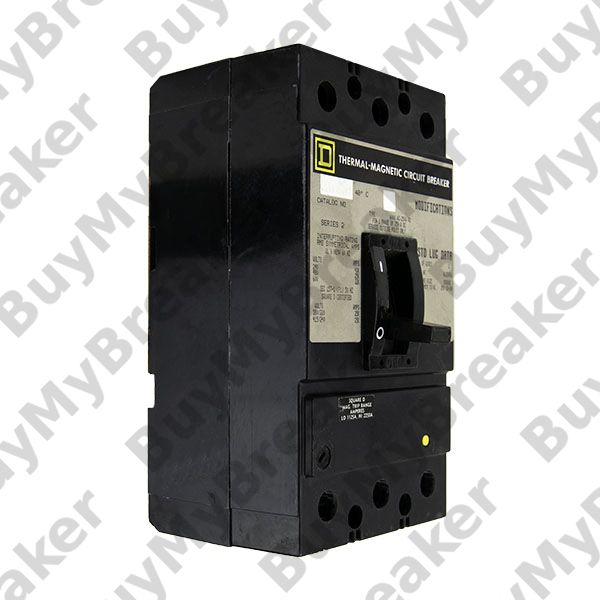Square D KAL36110 Circuit Breaker 3-Pole 600VAC/250VDC 110A 8 x 4 1/2 x 4 3/4" 