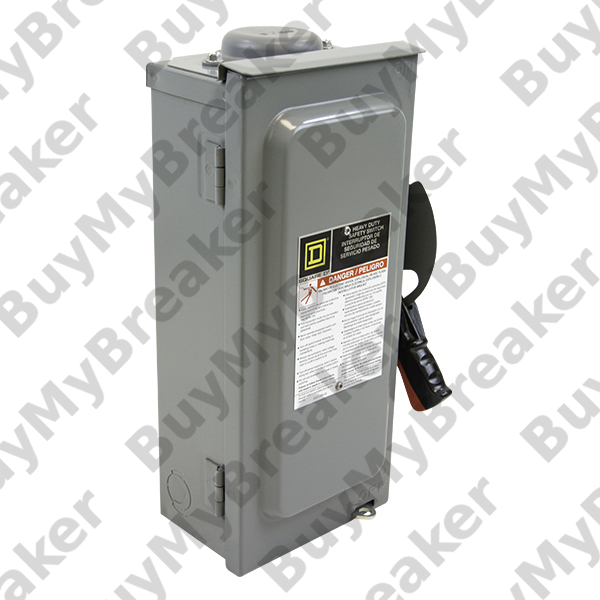 D322NRB 60 Amp 240v 3 Phase Fusible Safety Switch Disconnect