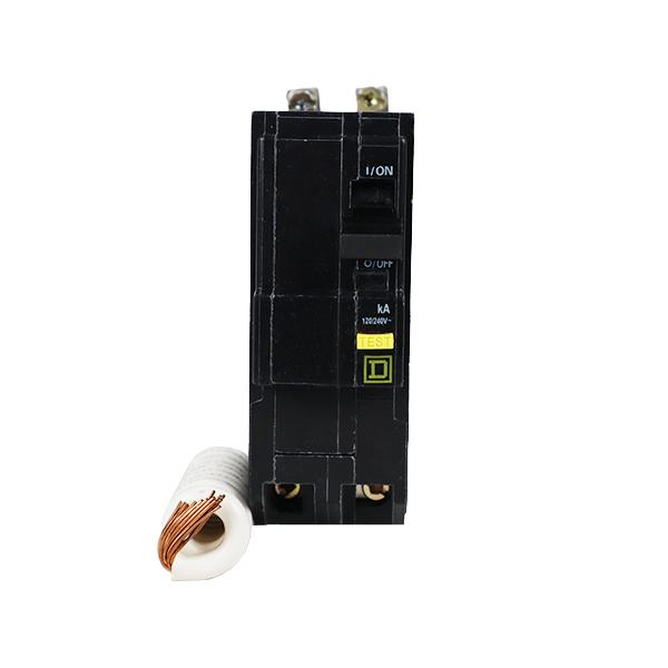 Lot Of 15 Square D QOB QOB130VHGFI 1-Pole 30 Amp 120V GFI Circuit Breakers – Used But Tested